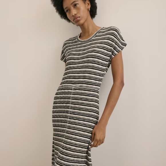 Everlane Dresses & Skirts - 🆕 EVERLANE The Rib-Knit Cap Sleeve Midi Dress